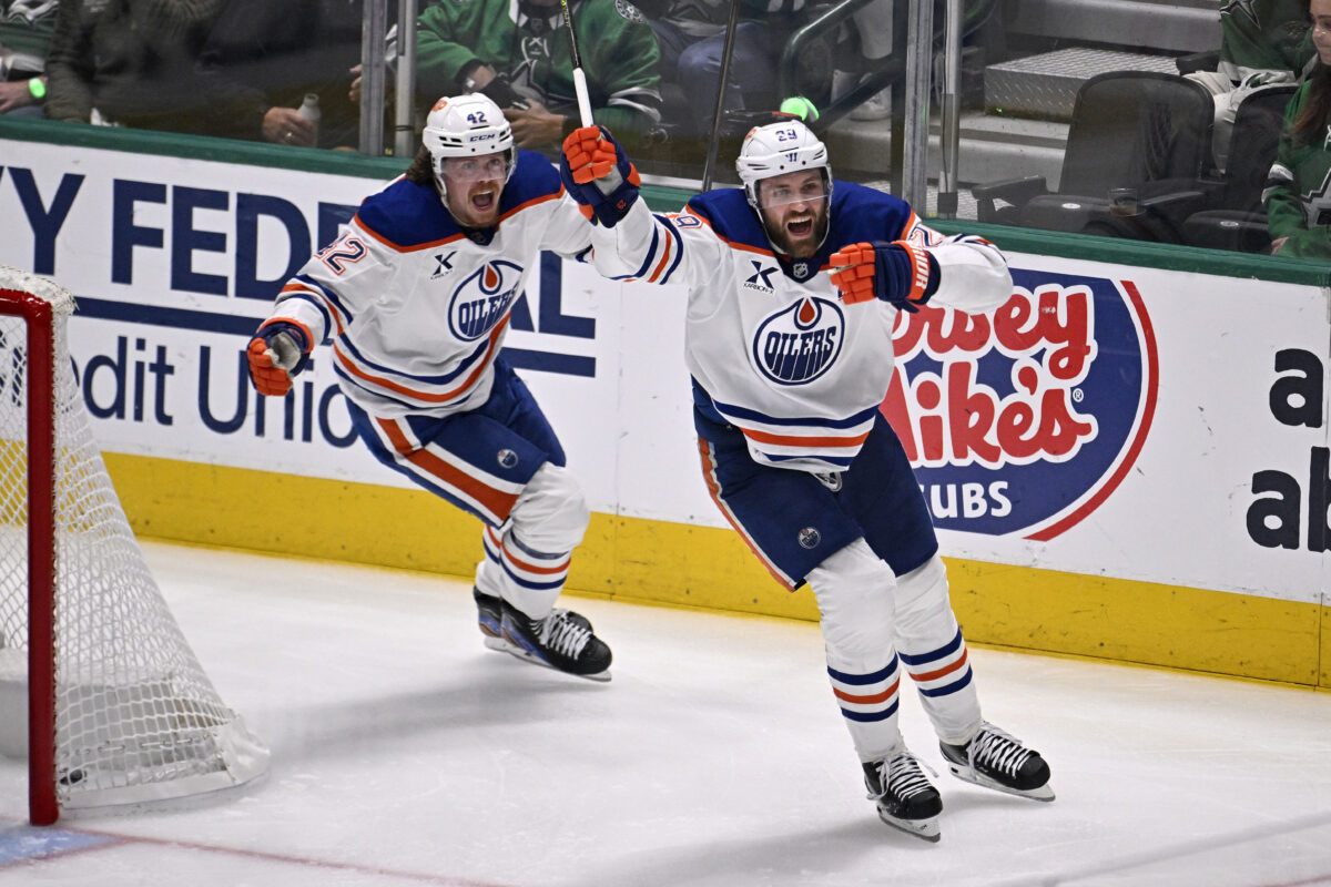 Leon Draisaitl Kasperi Kapanen Edmonton Oilers