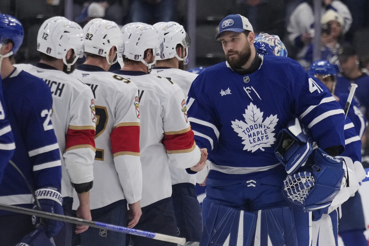 Florida Panthers Toronto Maple Leafs Handshake 2025 Playoffs