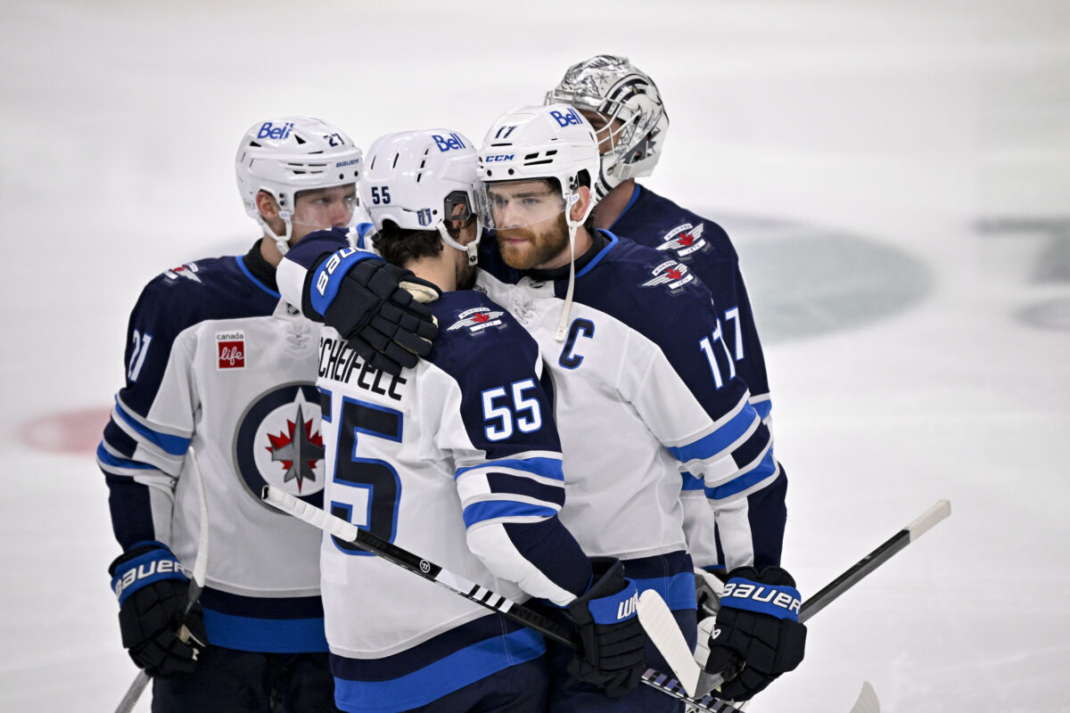 Mark Scheifele Adam Lowry Winnipeg Jets