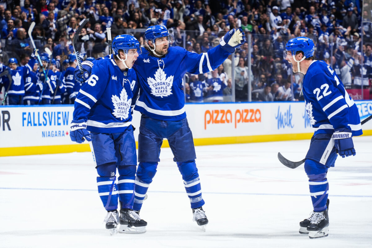 Mitch Marner Chris Tanev Jake McCabe Toronto Maple List