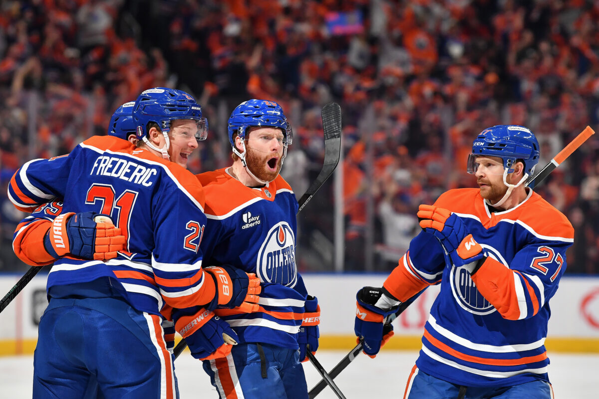 Connor Brown Trent Frederic Brett Kulak Edmonton Oillers