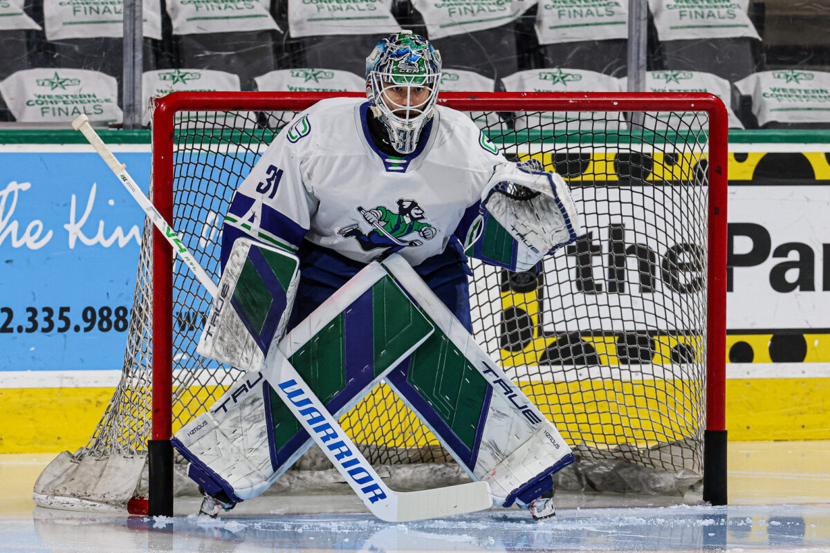 Arturs Silovs Abbotsford Canucks