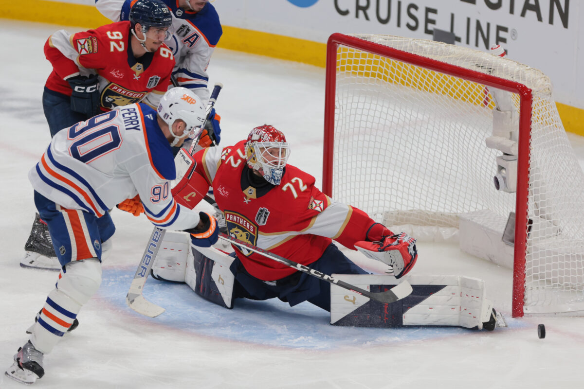 Sergei Bobrovsky Florida Panthers Corey Perry Edmonton Oilers