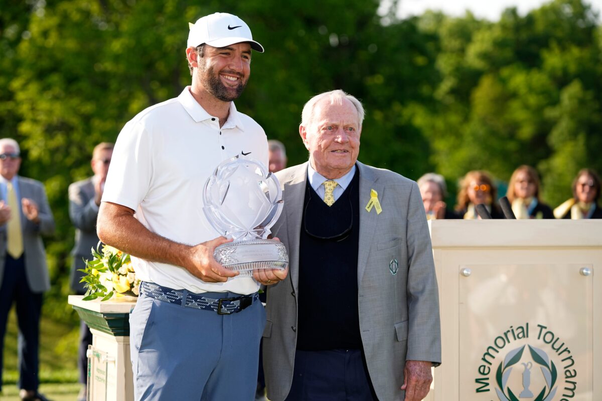 Scottie Scheffler Jack Nicklaus