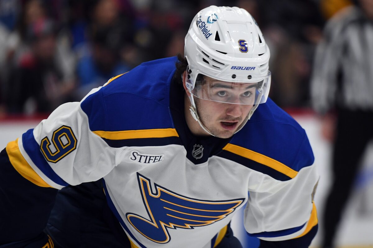 St. Louis Blues Alexandre Texier