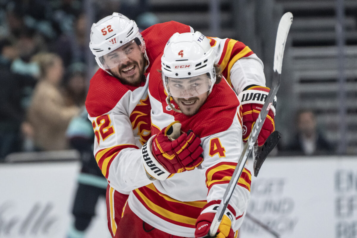 MacKenzie Weegar Rasmus Andersson Calgary Flames
