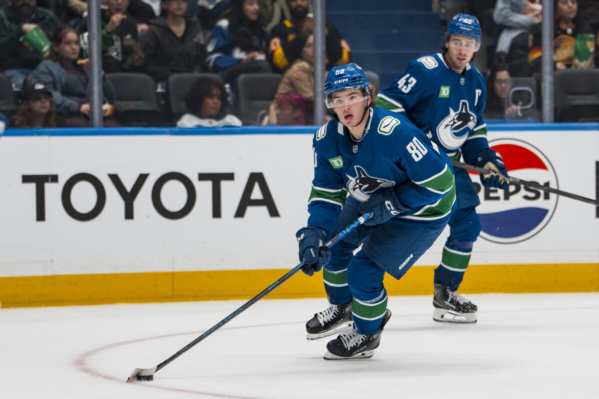 Braeden Cootes Vancouver Canucks