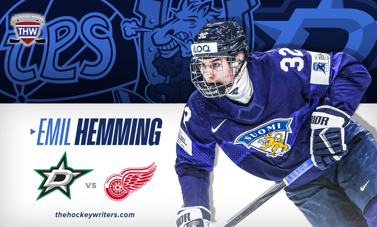 Emil Hemming TPS, Barrie Colts and Dallas Stars