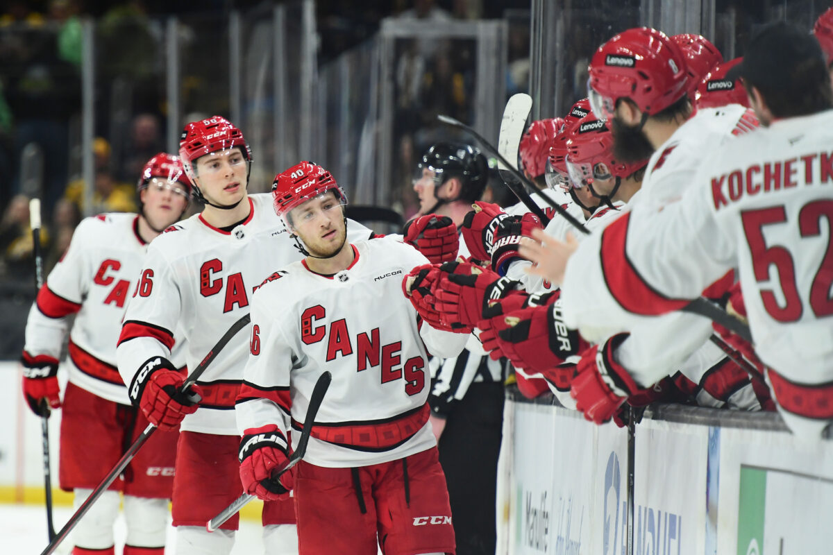 Justin Robidas Carolina Hurricanes