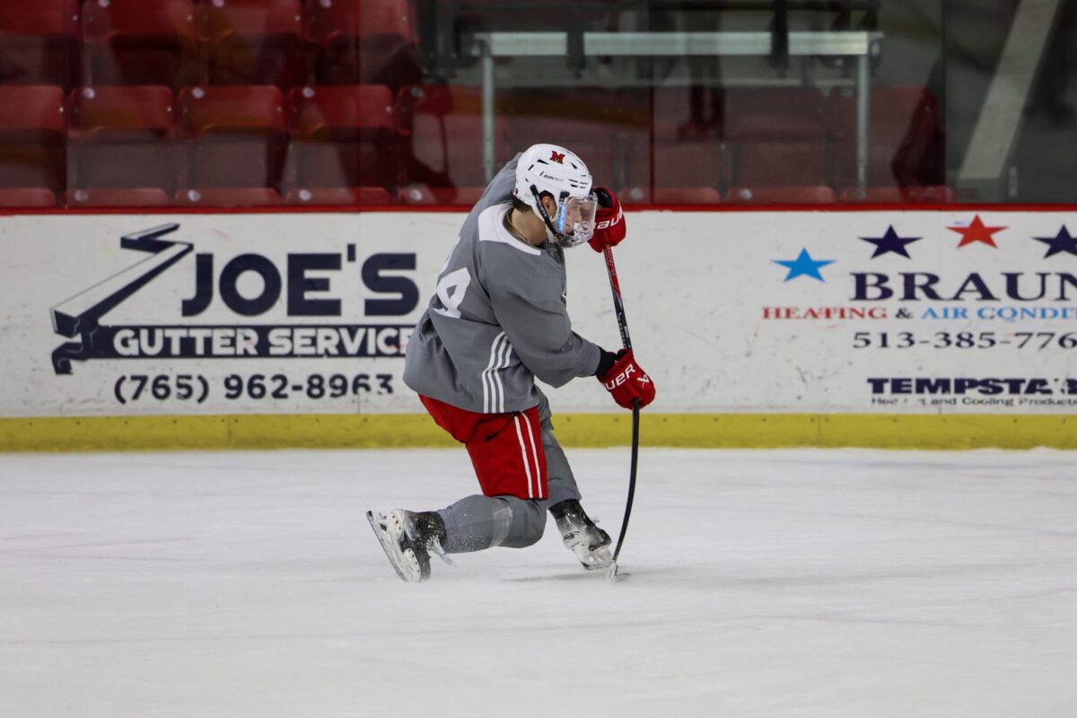 Miami RedHawks Practice