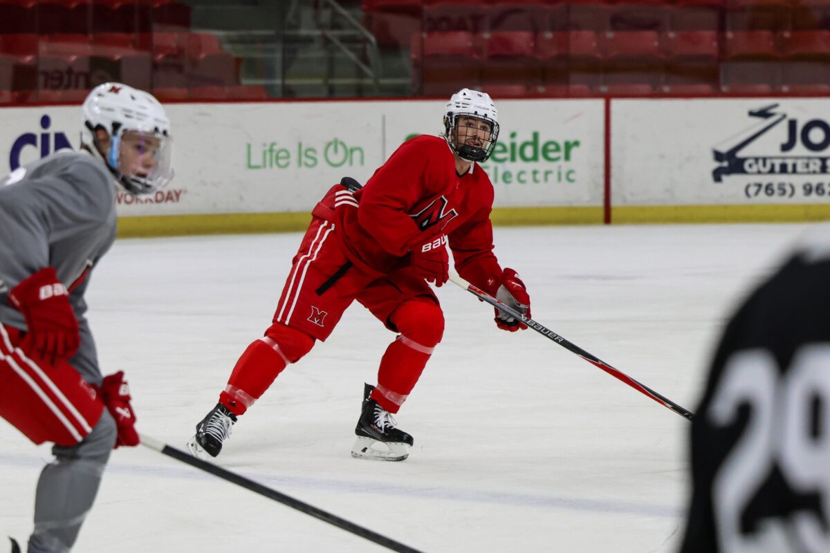 Miami RedHawks Practice