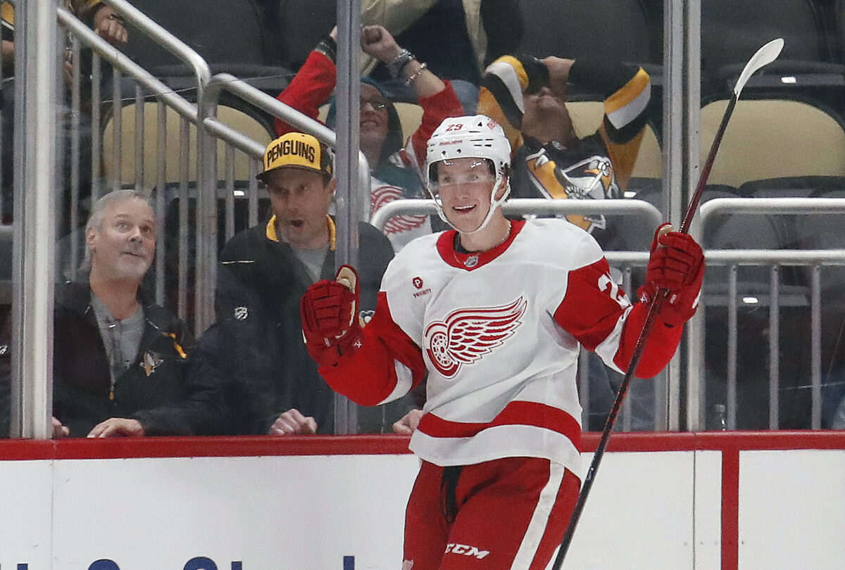 Nate Danielson Detroit Red Wings