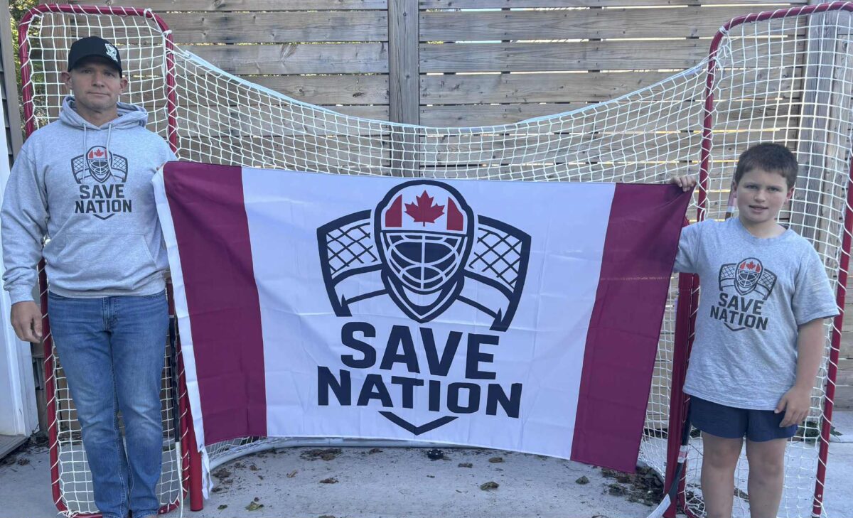 Ryan and Kit Leil Advertising Save Nation Hockey