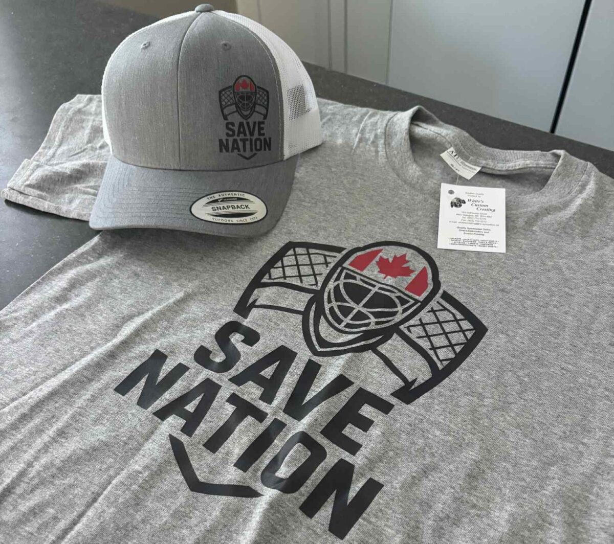 Save Nation Hockey - Hat and T-Shirt