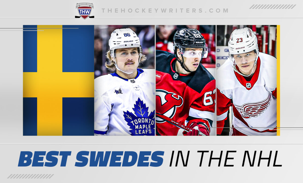 Best Swedes in the NHL William Nylander, Jesper Bratt and Lucas Raymond