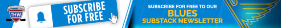SUBSCRIBE FOR FREE TO OUR ST. LOUIS BLUES SUBSTACK NEWSLETTER