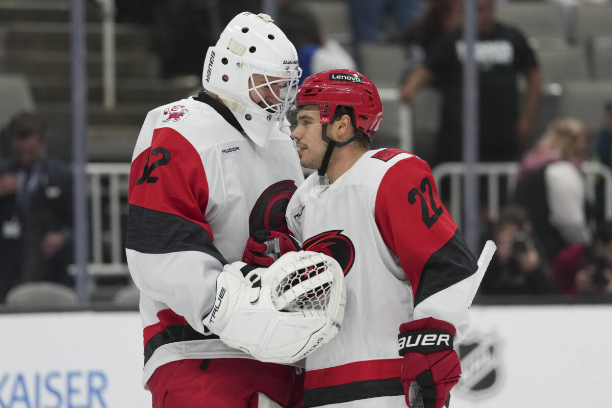 Brandon Bussi Logan Stankoven Carolina Hurricanes