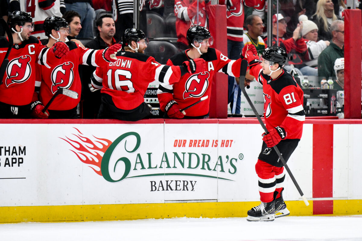 New Jersey Devils Celebrate