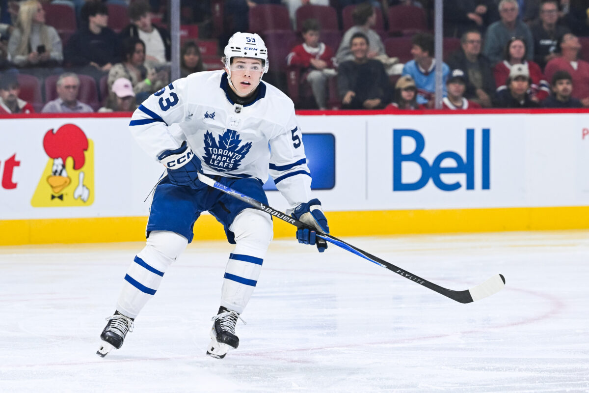 Easton Cowan Toronto Maple Leafs