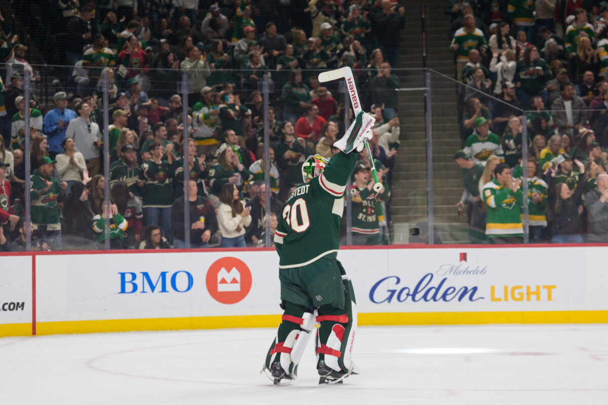 Jesper Wallstedt Minnesota Wild