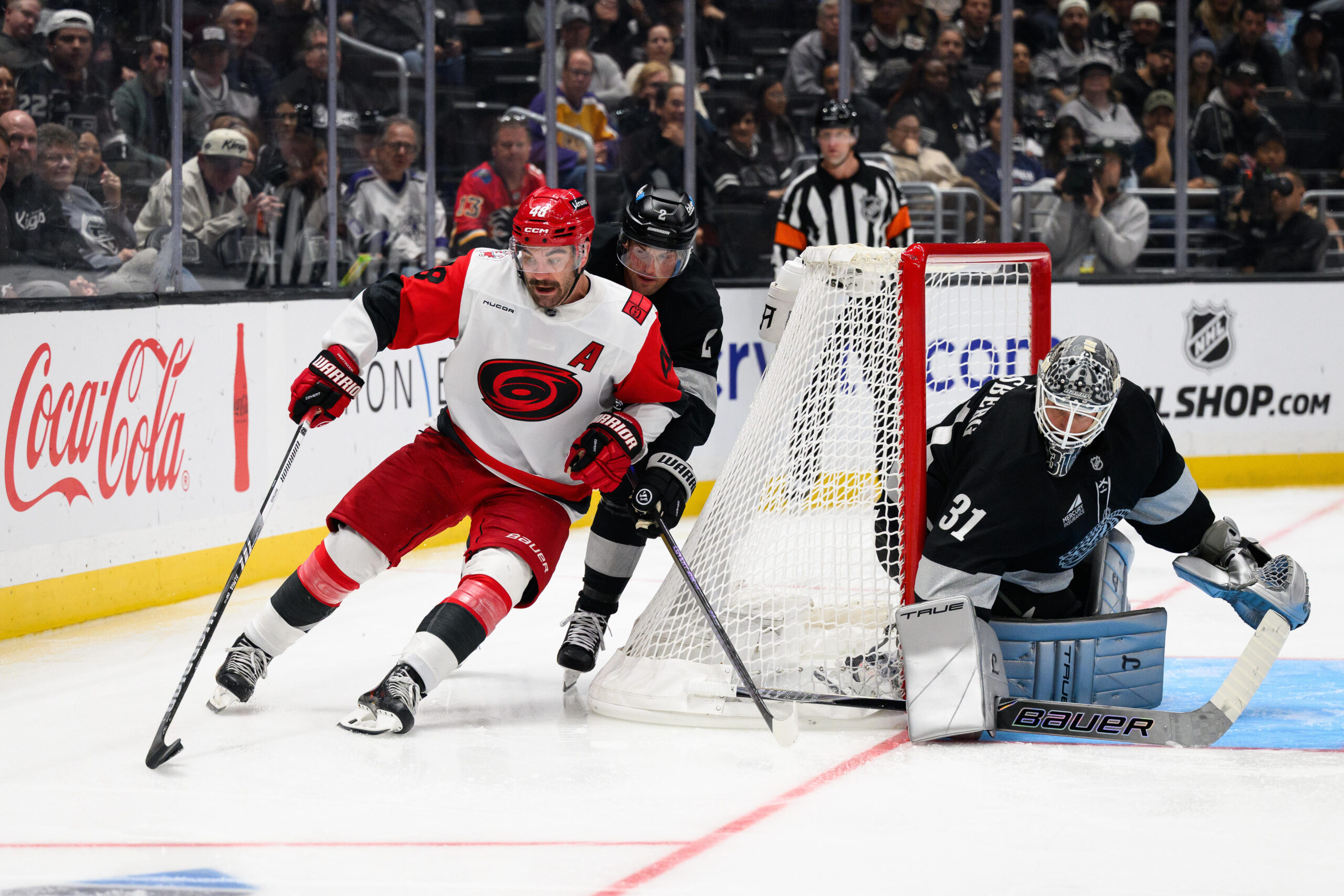 Kings Takeaways: Ugly Start Masks Resilient Comeback in Overtime Loss to Hurricanes - The Hockey Writers Latest News, Analysis & More