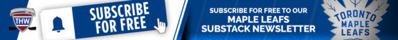 SUBSCRIBE FOR FREE TO OUR TORONTO MAPLE LEAFS SUBSTACK NEWSLETTER