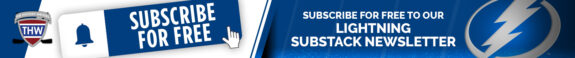 SUBSCRIBE FOR FREE TO OUR TAMPA BAY LIGHTNING SUBSTACK NEWSLETTER