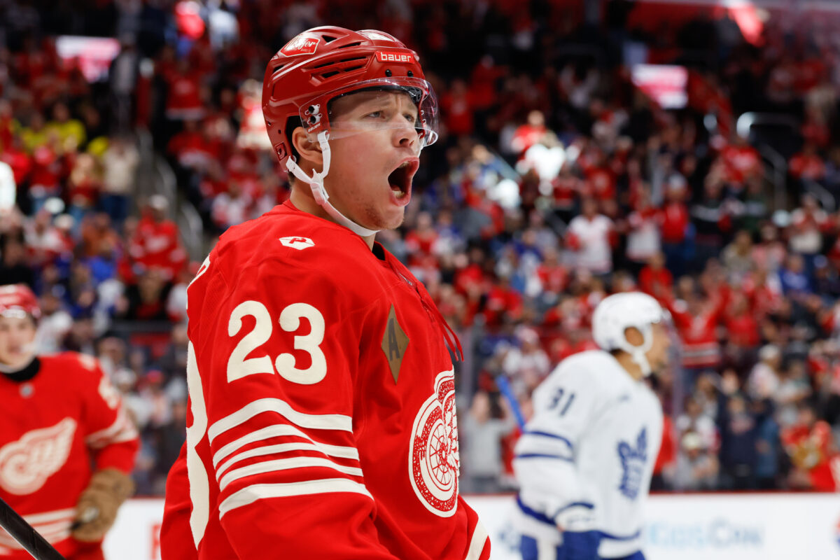 Lucas Raymond Detroit Red Wings
