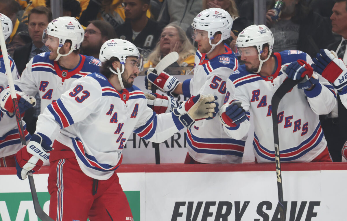 Mika Zibanejad New York Rangers