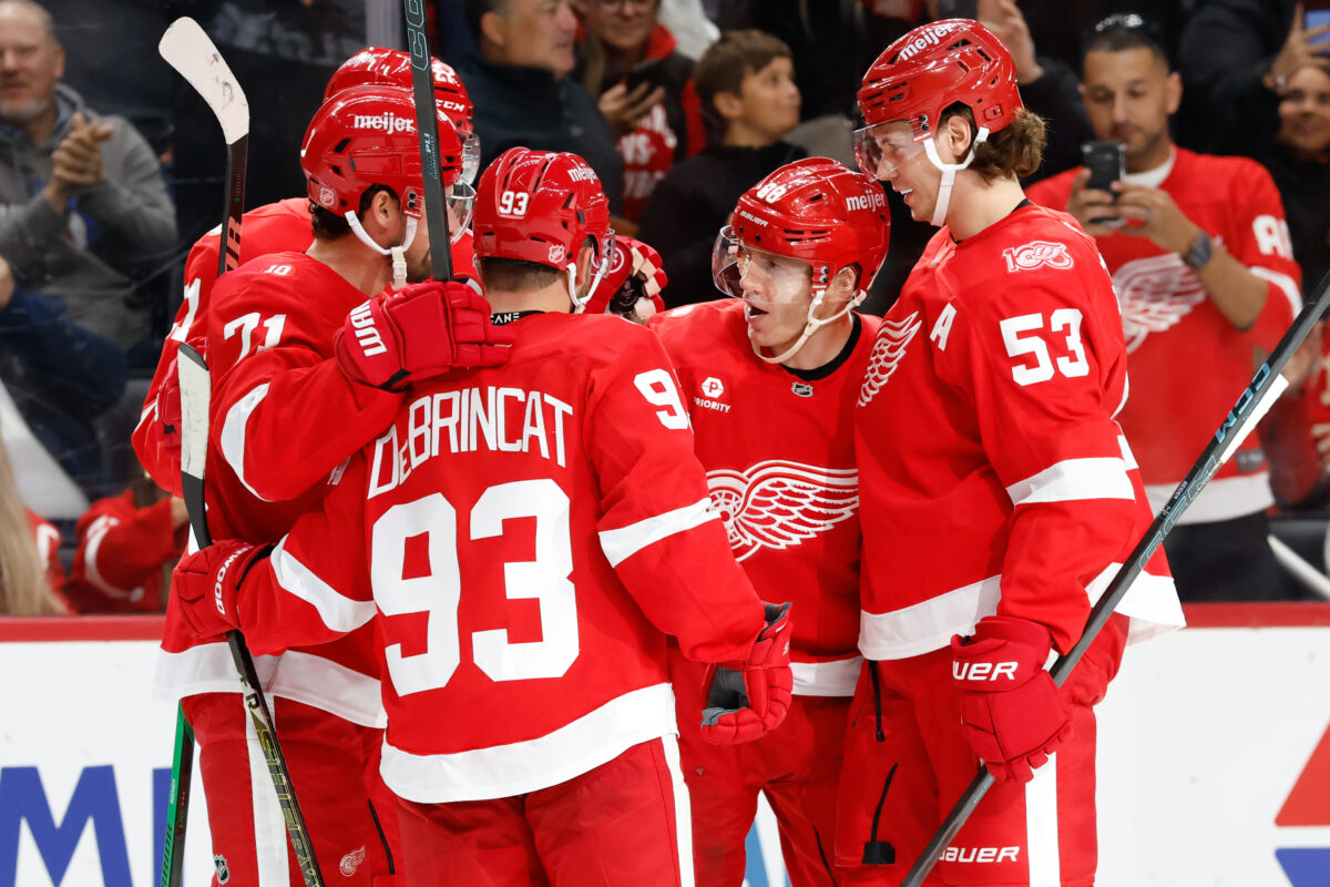 Detroit Red Wings Celebrate
