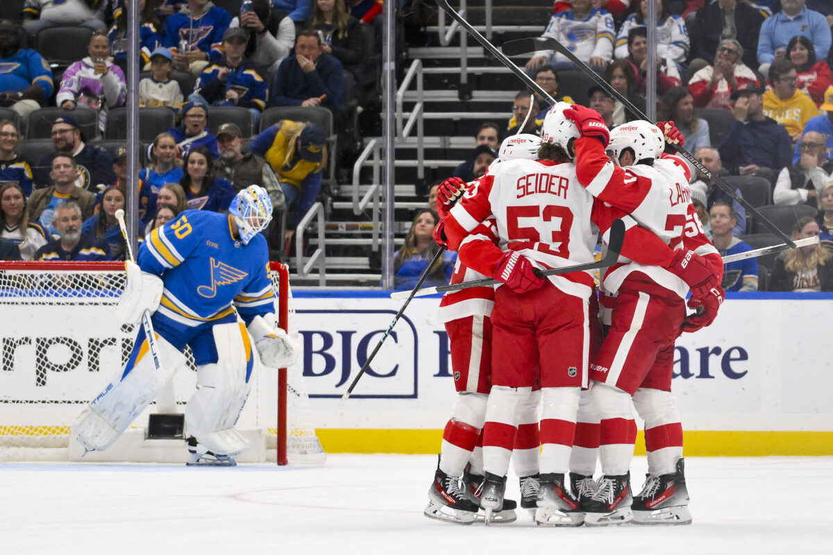 Detroit Red Wings Celebrate