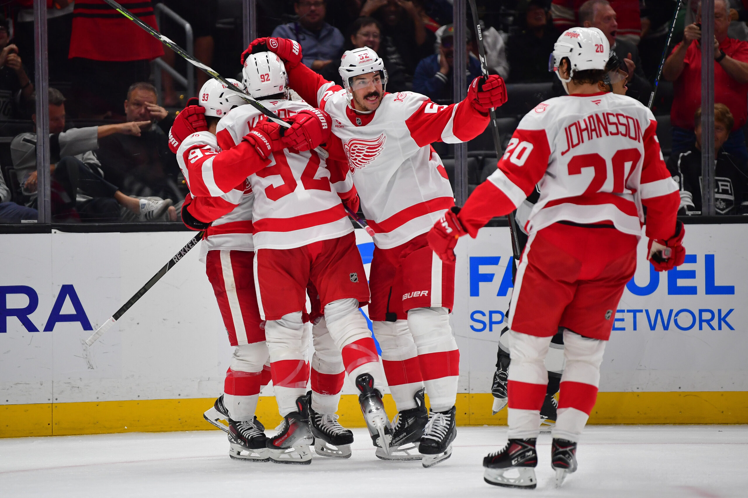 Red Wings Take Down Kings 4-3 in Shootout After Blowing 2-Goal Lead Late in 3rd Period - The Hockey Writers Detroit Red Wings Latest News, Analysis & More