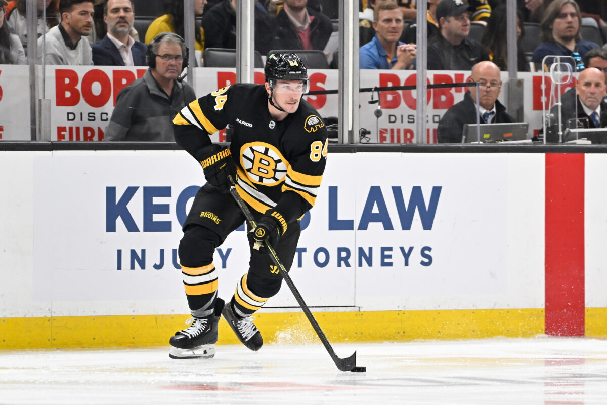 Tanner Jeannot Boston Bruins