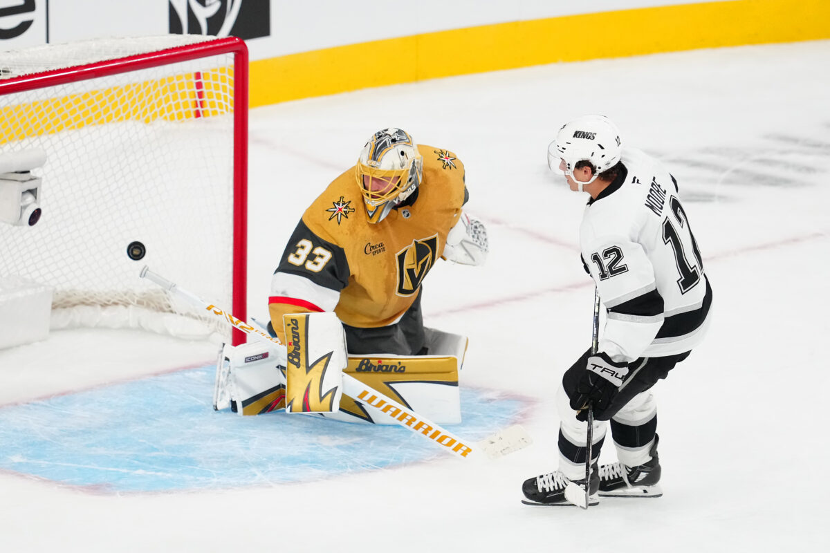 Trevor Moore Los Angeles Kings Adin Hill Vegas Golden Knights