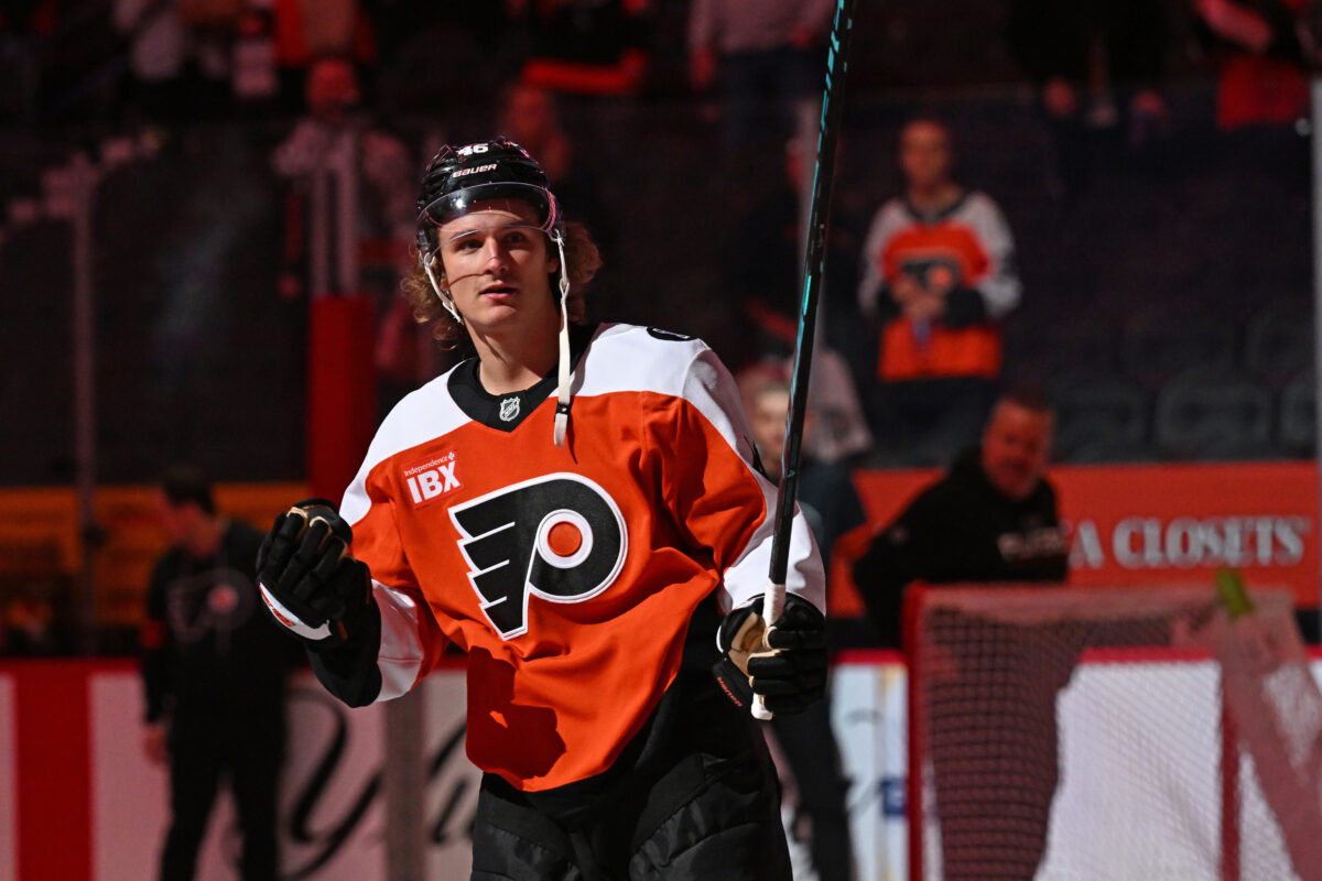 Trevor Zegras, Philadelphia Flyers