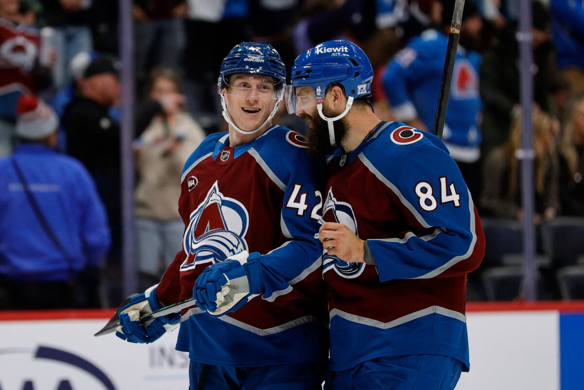 Josh Manson Brent Burns Colorado Avalanche