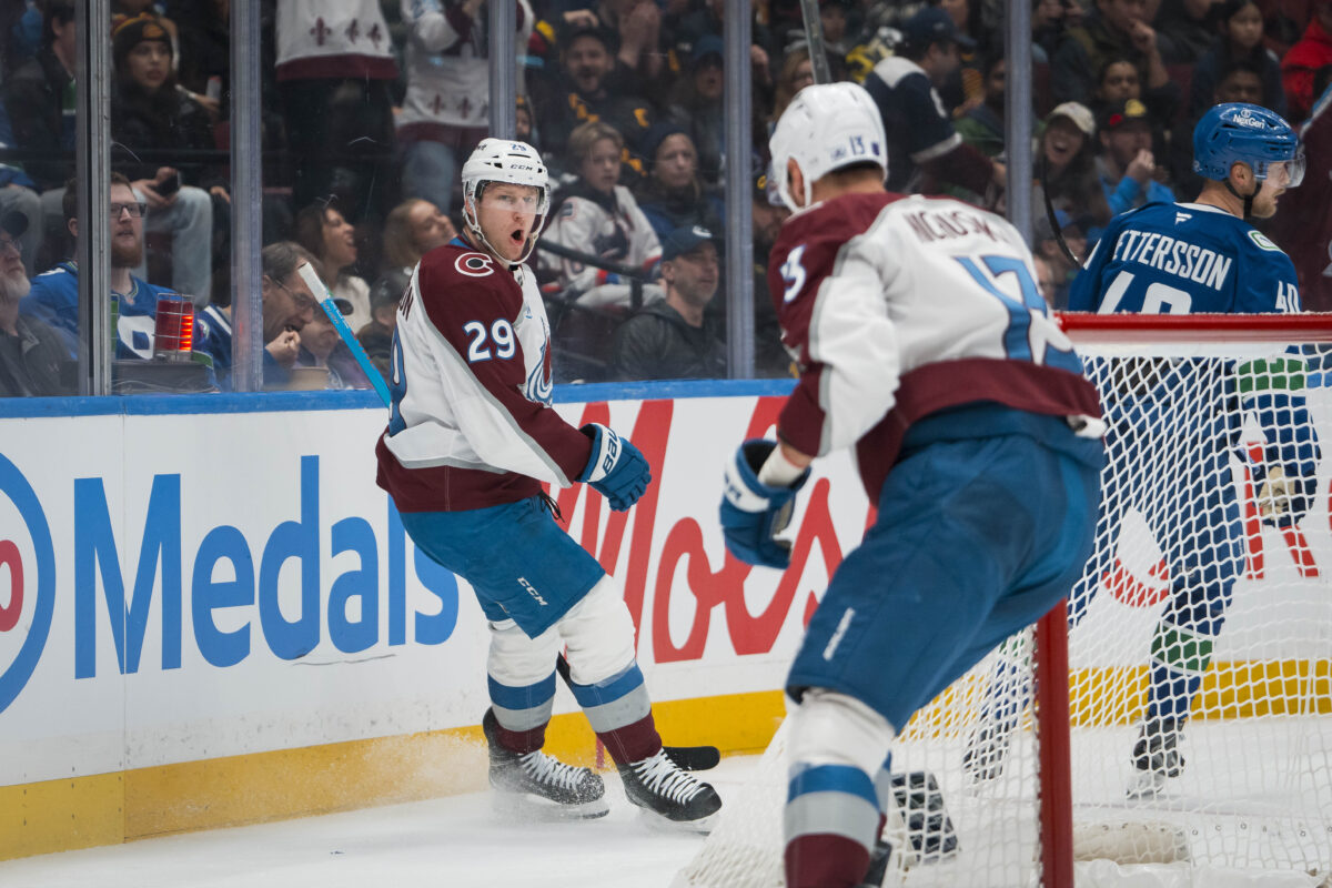 Nathan MacKinnon Colorado Avalanche