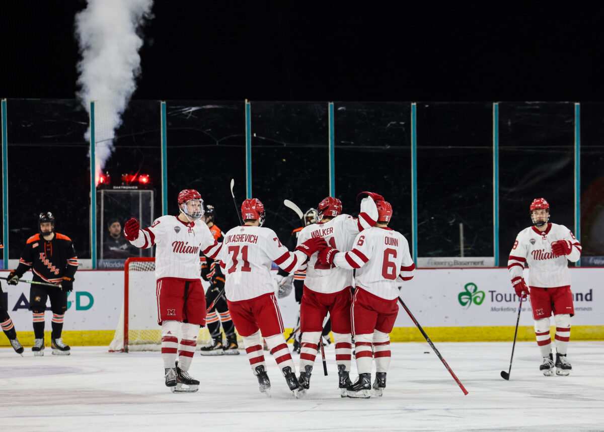 Miami RedHawks Celebrate