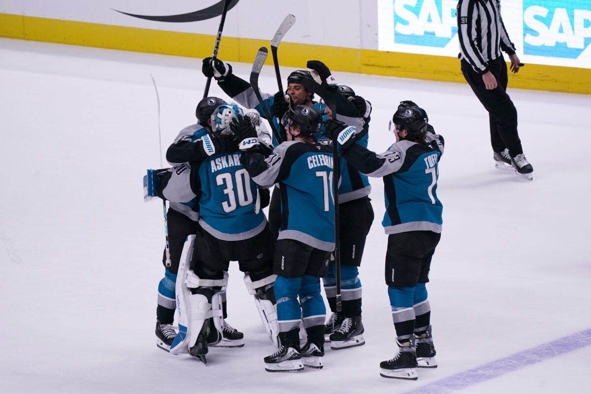 San Jose Sharks Celebrate