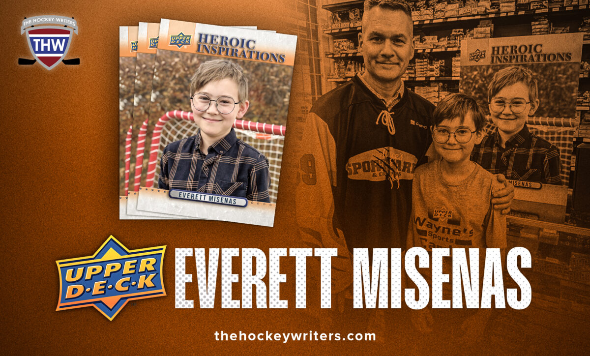 Upper Deck Celebrates Everett Misenas with Heroic Inspirations Card