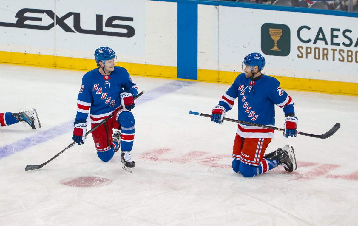 Will Borgen Carson Soucy New York Rangers