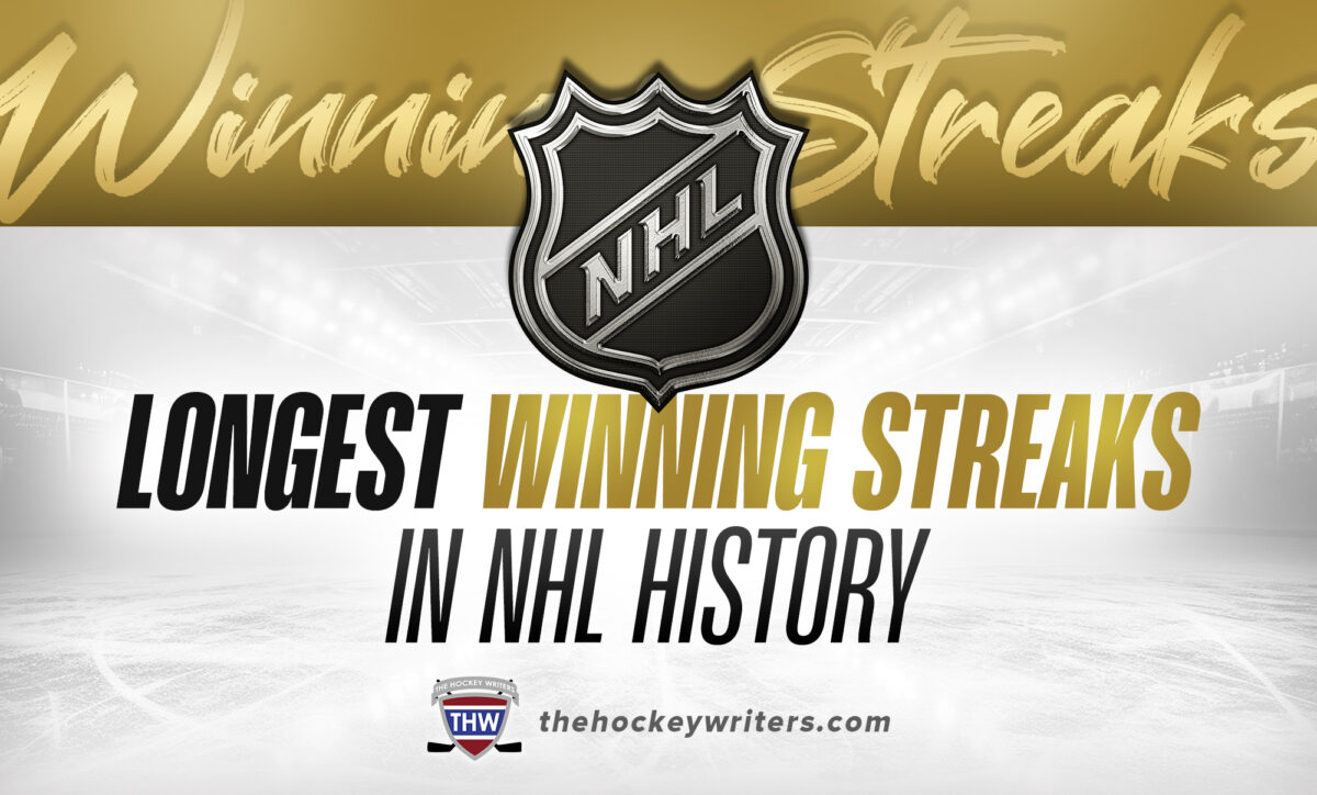 Longest Winning Streaks in NHL History