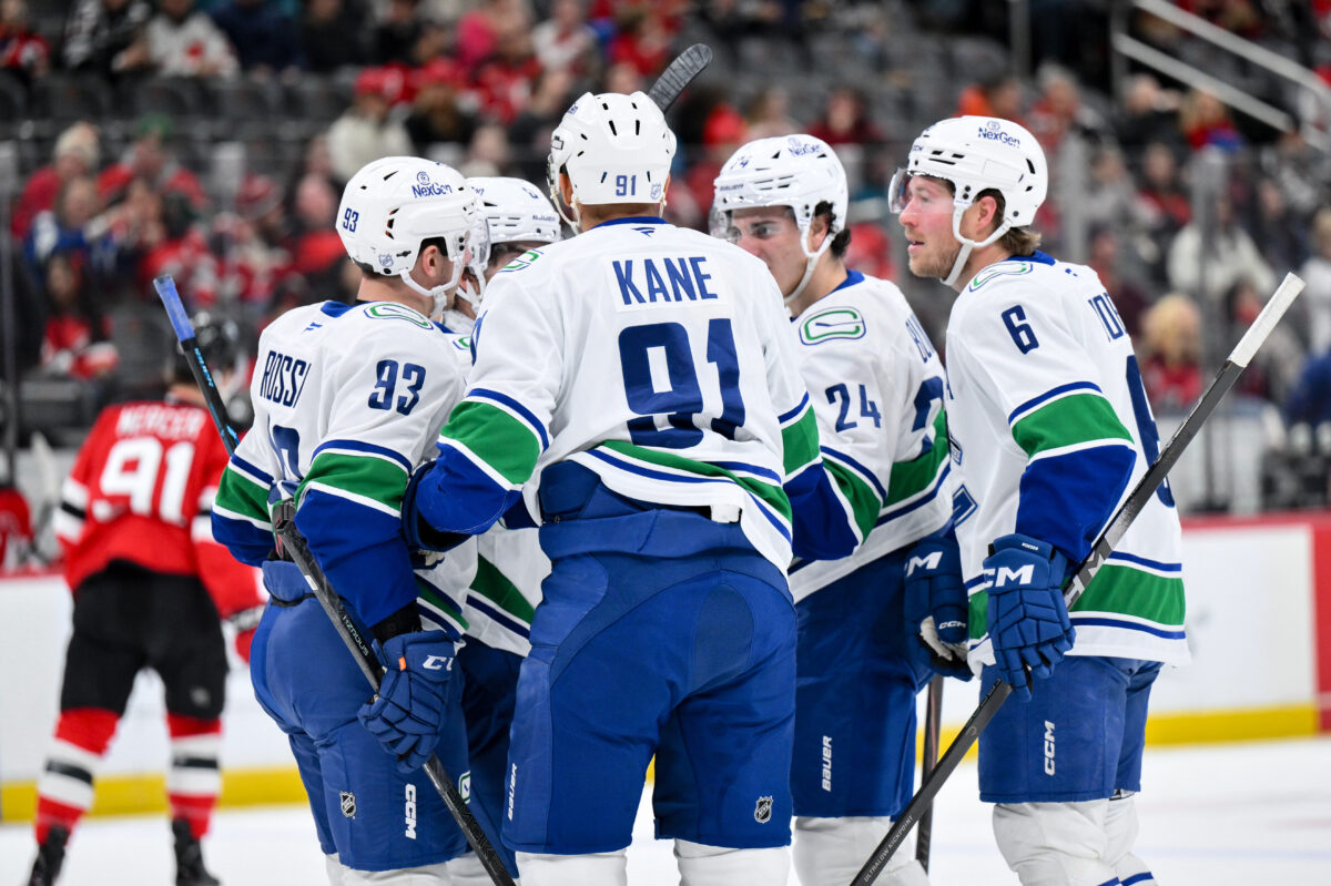 Vancouver Canucks Celebrate