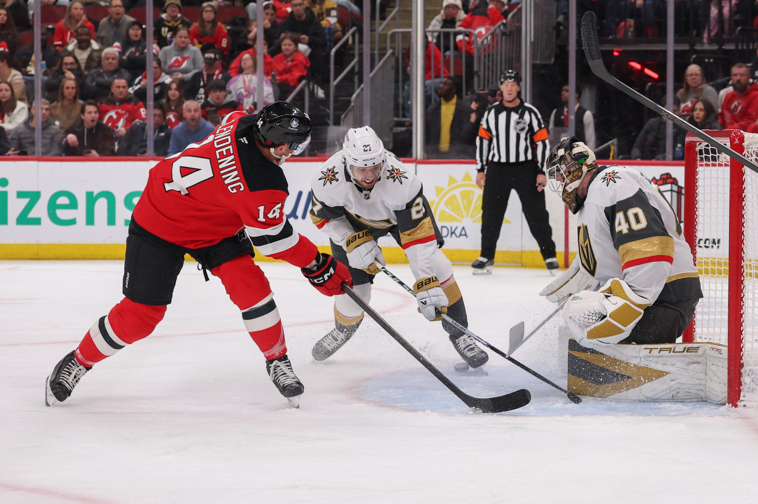 Vegas Golden Knights Hand New Jersey Devils Second Straight Shutout Loss – The Hockey Writers – Vegas Golden Knights