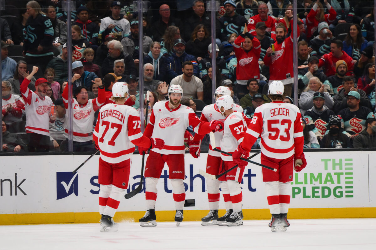 Detroit Red Wings Celebrate