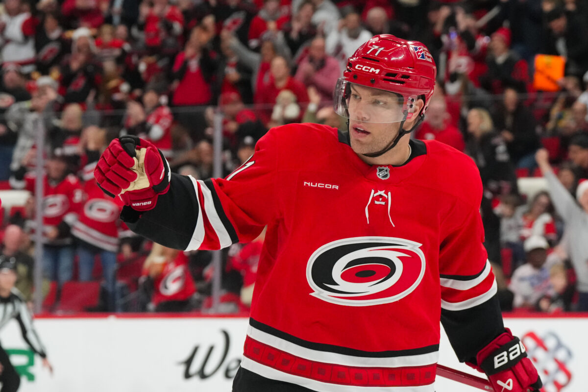 Taylor Hall Carolina Hurricanes