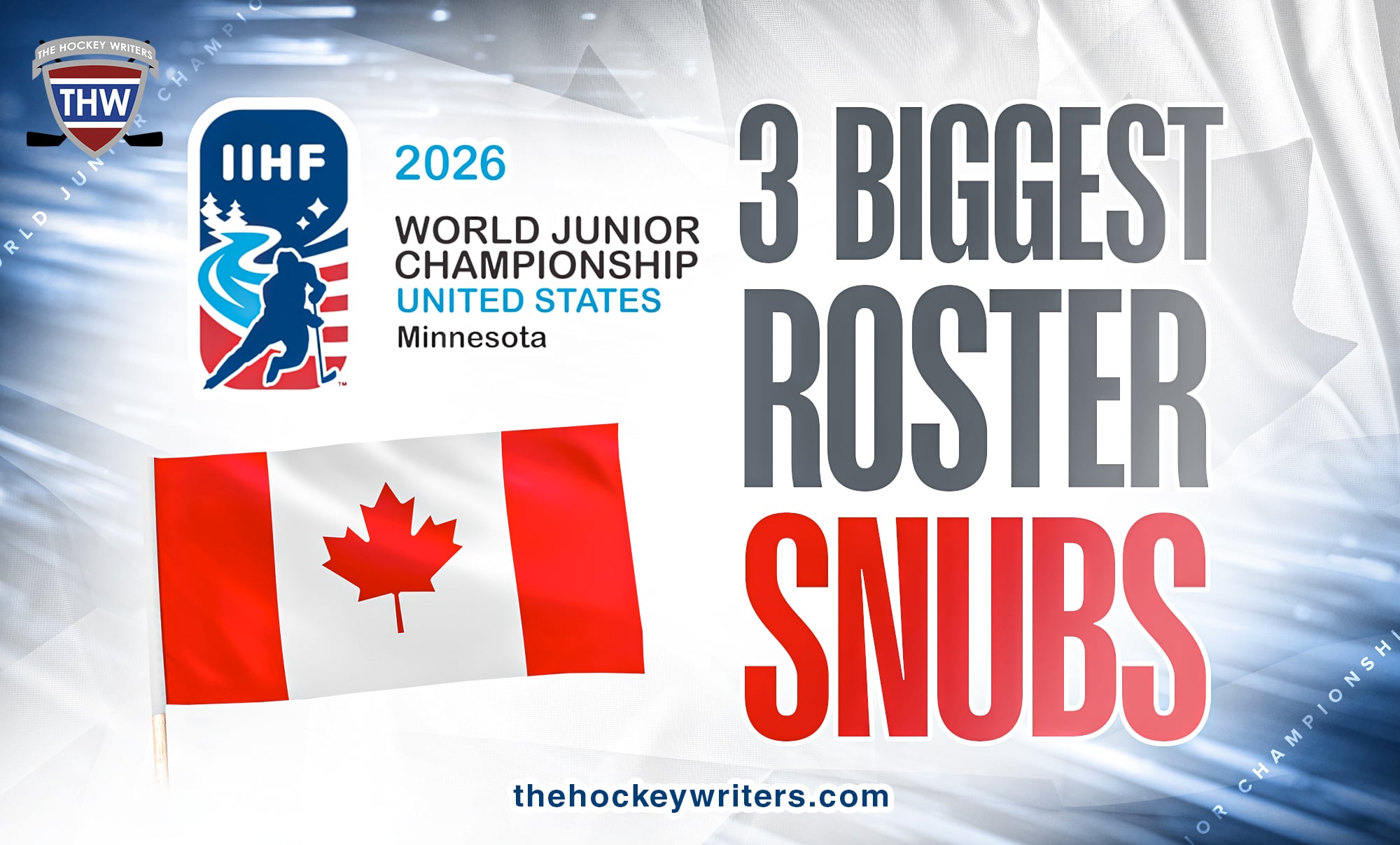 3 Biggest Snubs From Canada's WJC Roster