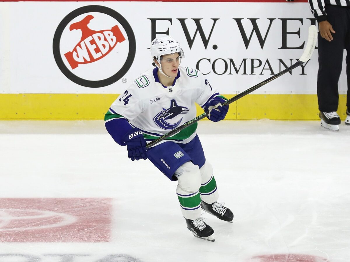 Zeev Buium Vancouver Canucks