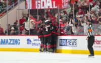 Hurricanes Defeat Stars 6-3 to Split Regular Season Series