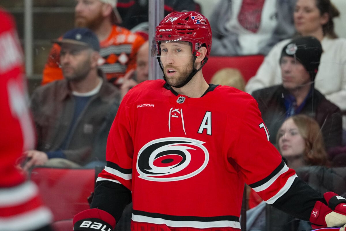 Jaccob Slavin Carolina Hurricanes